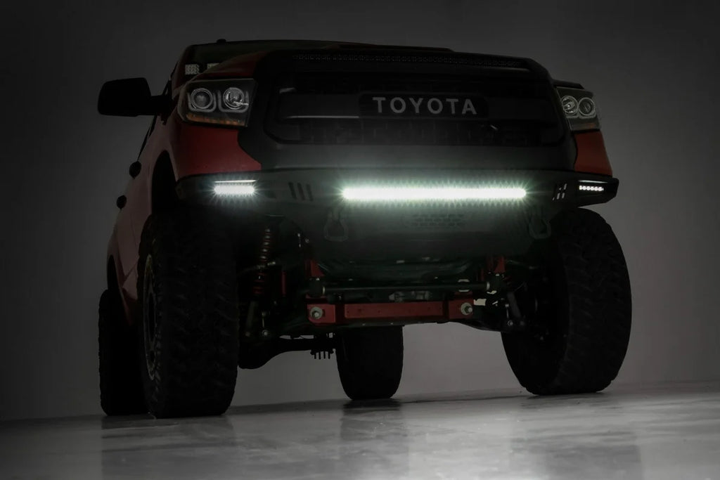 Rough Country Front Prerunner Bumper | LED | Toyota Tundra 2WD/4WD (2014-2021) - Additional View 5
