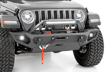 Load image into Gallery viewer, Rough Country Front Winch Bumper | 9500S | Jeep Gladiator JT/Wrangler JK &amp; JL/Wrangler Unlimited 4WD - Front View