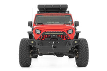 Load image into Gallery viewer, Rough Country Front Winch Bumper | 9500S | Jeep Gladiator JT/Wrangler JK &amp; JL/Wrangler Unlimited 4WD - Installation View