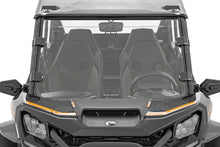 Load image into Gallery viewer, Rough Country Full Windshield | Scratch Resistant | Can-Am Commander 1000R/Max 98102230 - Back View