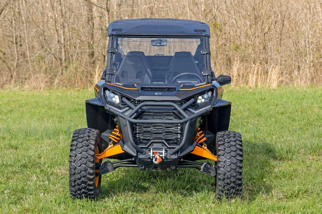 Rough Country Full Windshield | Scratch Resistant | Can-Am Commander 1000R/Max 98102230 - Additional View 6