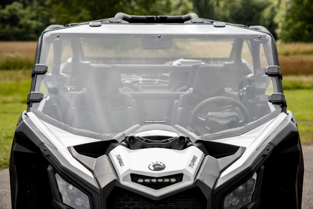 Rough Country Full Windshield | Scratch Resistant | Can-Am Maverick X3 98172030 - Additional View 5