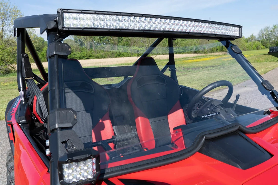 Rough Country Full Windshield | Scratch Resistant | Honda Talon 1000 98182020 - Additional View 6
