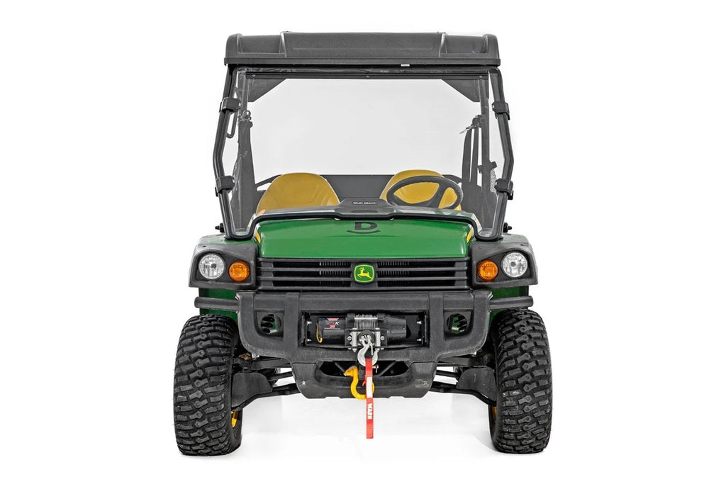 Rough Country Full Windshield | Scratch Resistant | John Deere Gator 825i 98122270 - Main Product View