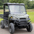 Load image into Gallery viewer, Rough Country Full Windshield | Scratch Resistant | Mid Size | Polaris Ranger 500/570 98152010 - Installation View