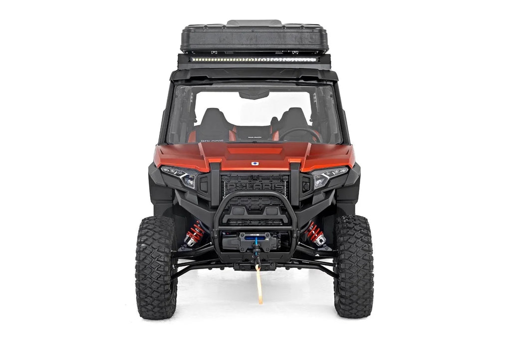 Rough Country Full Windshield | Scratch Resistant | Polaris XPEDITION ADV 5 - Back View