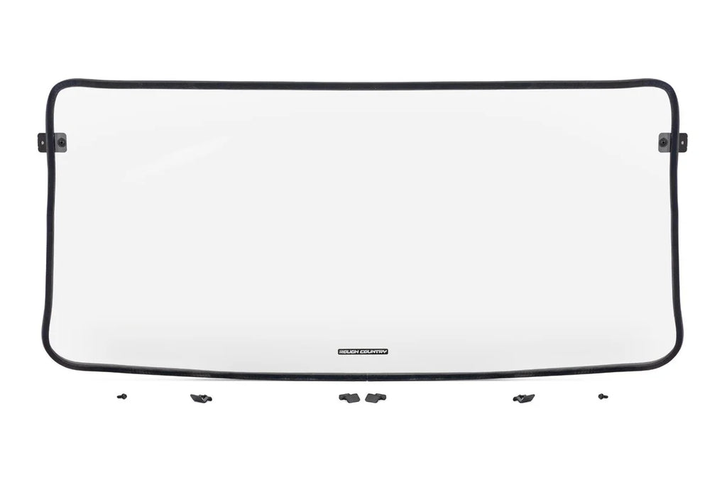 Rough Country Full Windshield | Scratch Resistant | Polaris XPEDITION ADV 5 - Additional View 6