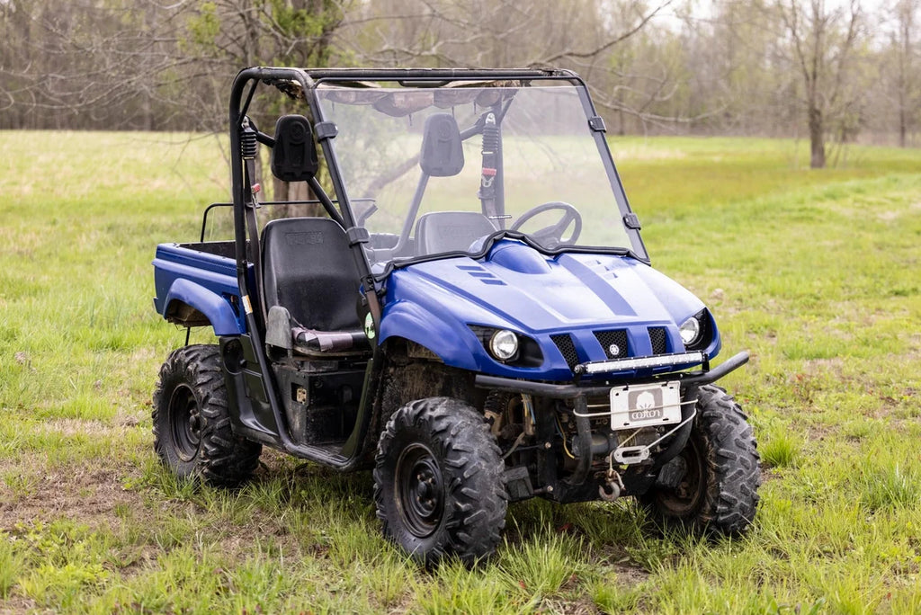 Rough Country Full Windshield | Scratch Resistant | Yamaha Rhino 450/660/700 98141240 - Additional View 6