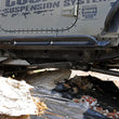 Load image into Gallery viewer, Rough Country Gas Tank Skid Plate | Jeep Wrangler Unlimited 2WD/4WD (2007-2018) 795 - Installation View