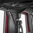 Load image into Gallery viewer, Rough Country Grab Handles | Steel | FR &amp; RR | Black | Jeep Wrangler JK/Wrangler Unlimited (07-18) 6503 - Rear View