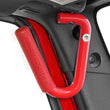 Load image into Gallery viewer, Rough Country Grab Handles | Steel | Front | Red | Jeep Wrangler JK/Wrangler Unlimited (07-18) 6501RED - Side View