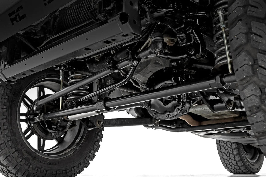 Rough Country HD Steering Kit | Jeep Wrangler JK/Wrangler Unlimited  (2007-2018) - Side View