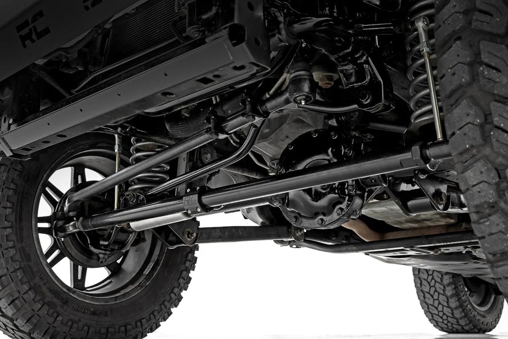 Rough Country HD Steering Kit | Jeep Wrangler JK/Wrangler Unlimited  (2007-2018) - Side View