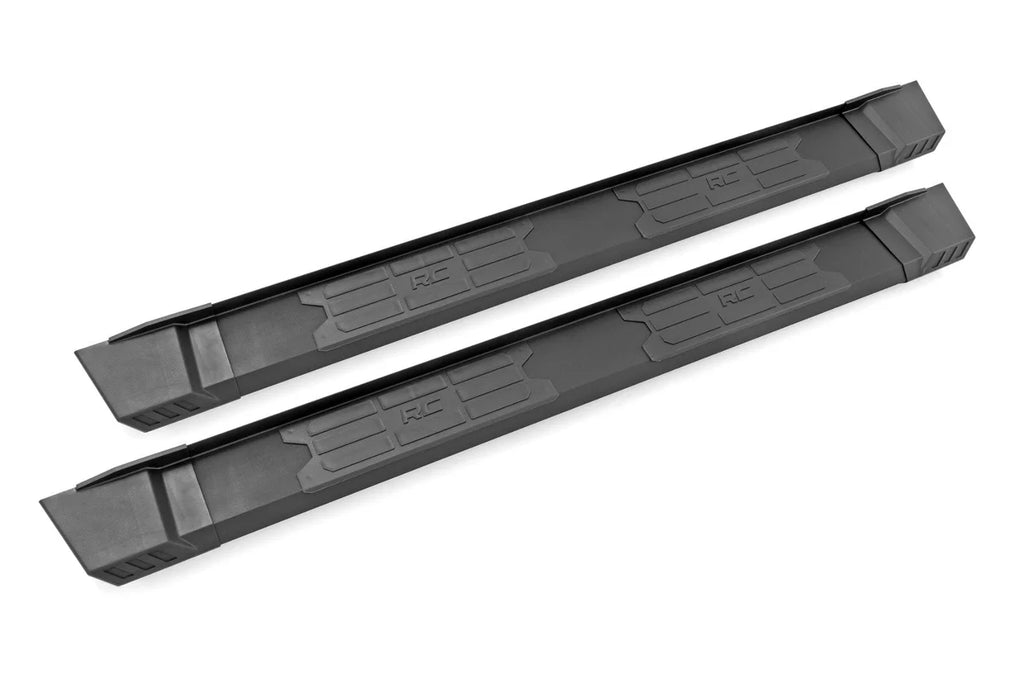 Rough Country HD2 Aluminum Running Boards | Crew Cab | Chevy/GMC 1500/2500HD/3500HD (19-24) SRB01900B - Additional View 5