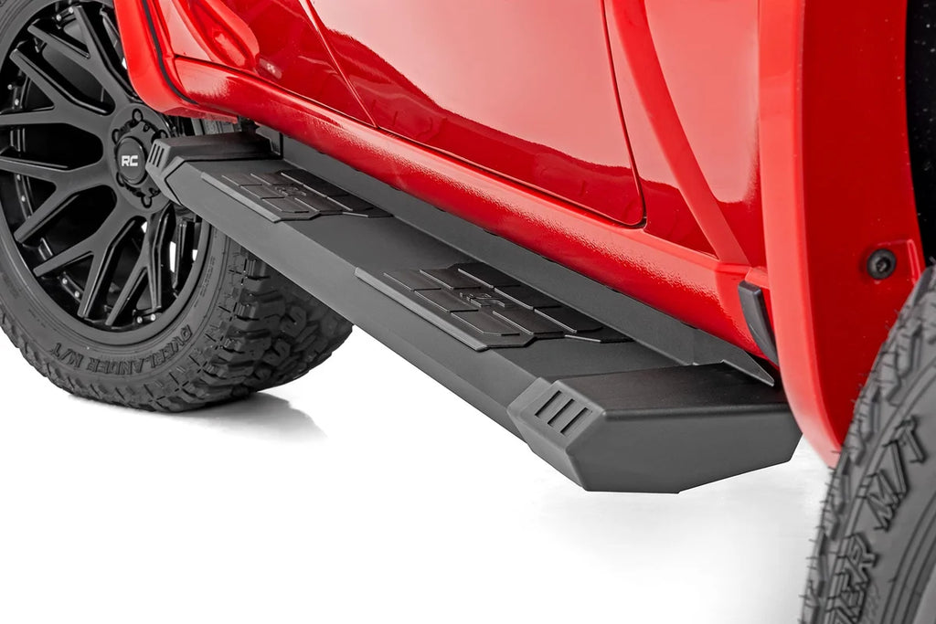 Rough Country HD2 Aluminum Running Boards | Crew Cab | Ram 1500 (19-25)/1500 TRX (21-24) SRB01950A - Main Product View