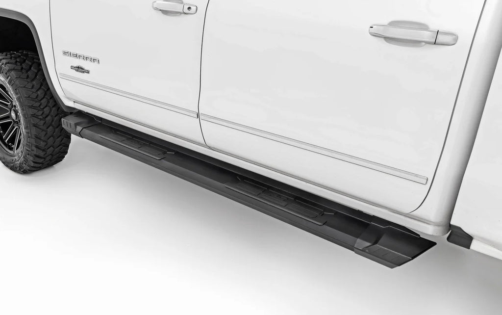 Rough Country HD2 Running Boards | Crew Cab | Chevy/GMC 1500/2500HD/3500HD (07-19) SRB071785 - Main Product View