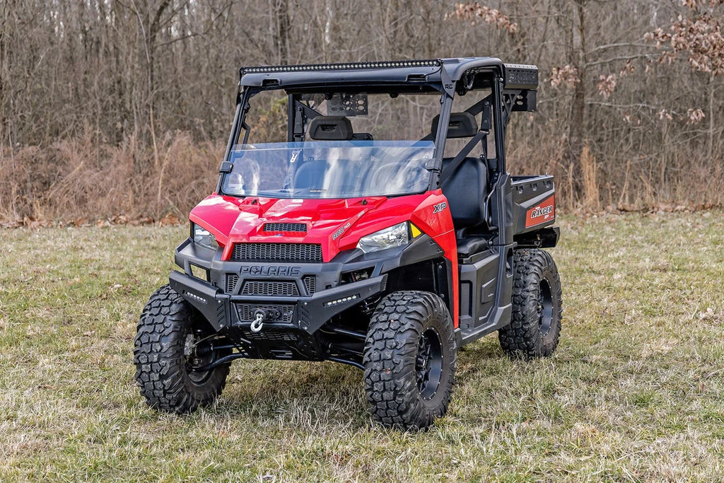 Rough Country Half Windshield | Scratch Resistant | Polaris Ranger 1000/Ranger XP 900/1000 98132011A - Additional View 5