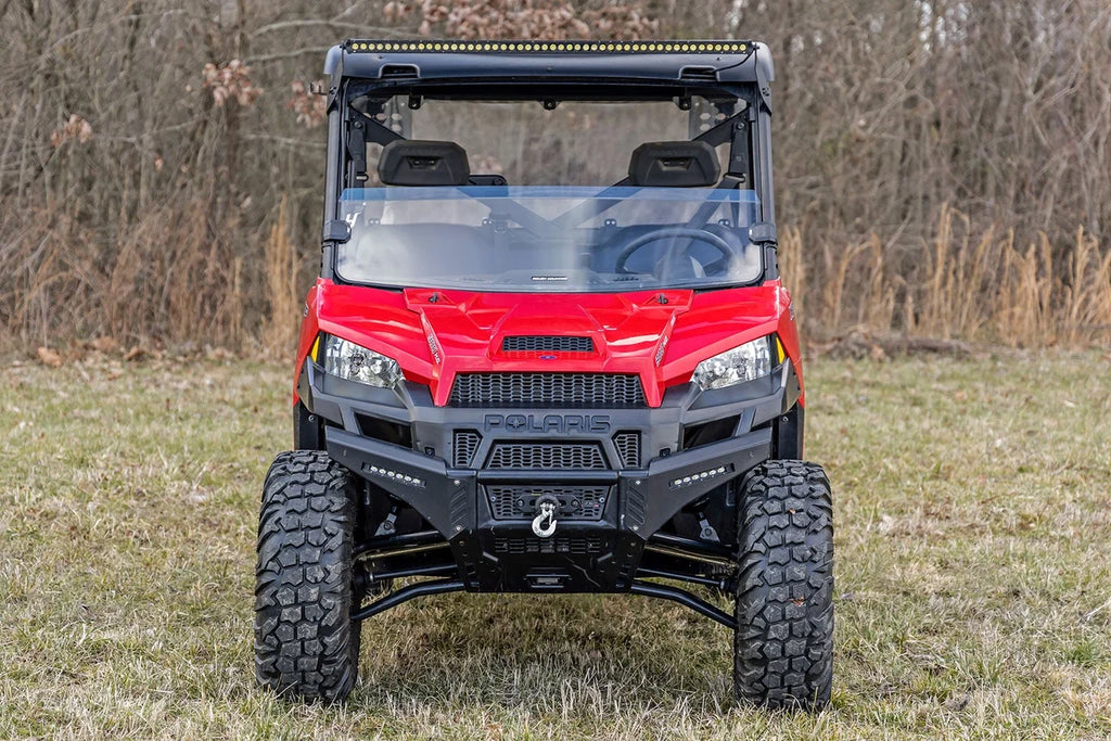 Rough Country Half Windshield | Scratch Resistant | Polaris Ranger 1000/Ranger XP 900/1000 98132011A - Additional View 6