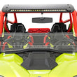 Load image into Gallery viewer, Rough Country Half Windshield | Scratch Resistant | Polaris RZR Pro/Turbo R 98102011A - Installation View