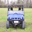 Load image into Gallery viewer, Rough Country Half Windshield | Scratch Resistant | Yamaha Rhino 450/660/700 98141241A - Installation View