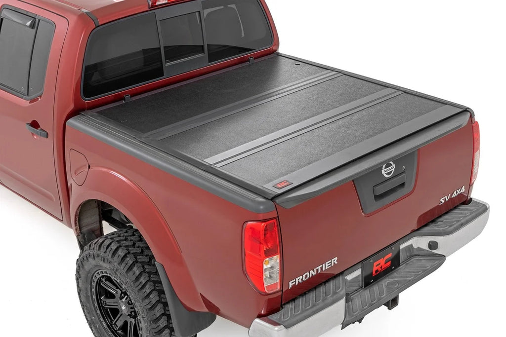 Rough Country Hard Low Profile Bed Cover | 5' Bed | Cargo Mgmt | Nissan Frontier (05-21) - Main Product View
