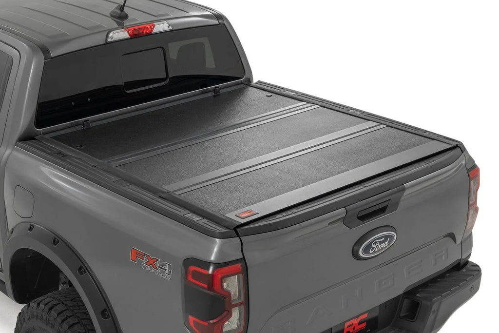Rough Country Hard Low Profile Bed Cover | 5' Bed | Ford Ranger 2WD/4WD (2024-2026) - Main Product View