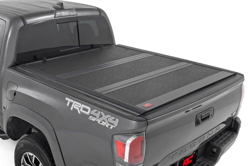 Rough Country Hard Low Profile Bed Cover | 5' Bed | Toyota Tacoma 2WD/4WD (2016-2023) 47420500B - Main Product View