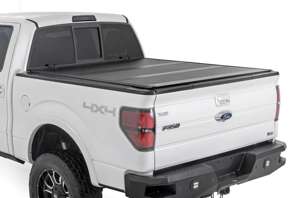 Rough Country Hard Low Profile Bed Cover | 5'7" Bed | Ford F-150 2WD/4WD (2004-2014) - Main Product View