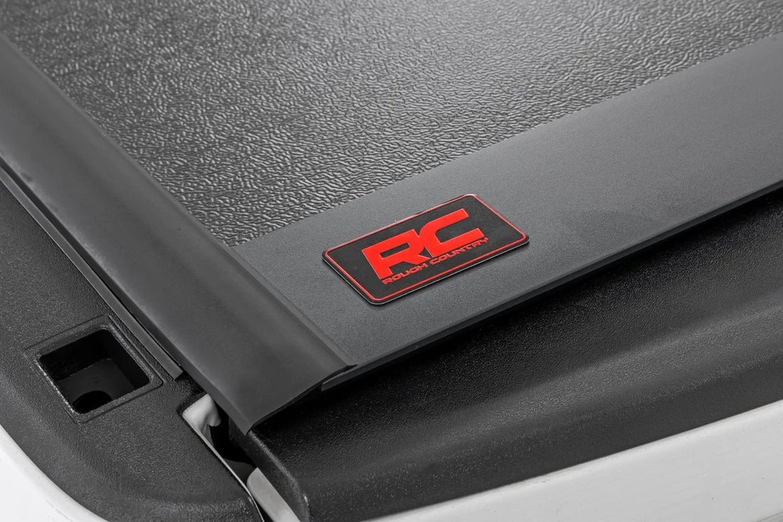 Rough Country Hard Low Profile Bed Cover | 5'7" Bed | No Rambox | Ram 1500 2WD/4WD (2009-2018 & Classic) - Additional View 6