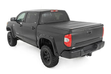 Load image into Gallery viewer, Rough Country Hard Low Profile Bed Cover | 5'7" Bed | Toyota Tundra 2WD/4WD (2007-2021) - Back View
