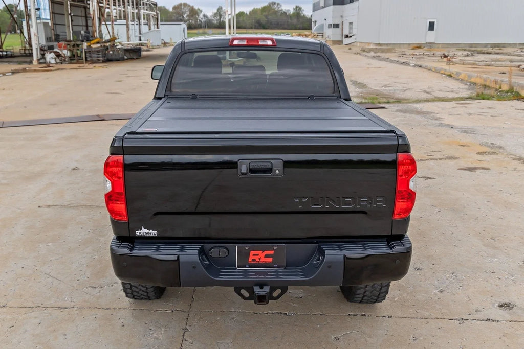 Rough Country Hard Low Profile Bed Cover | 5'7" Bed | Toyota Tundra 2WD/4WD (2007-2021) - Additional View 5