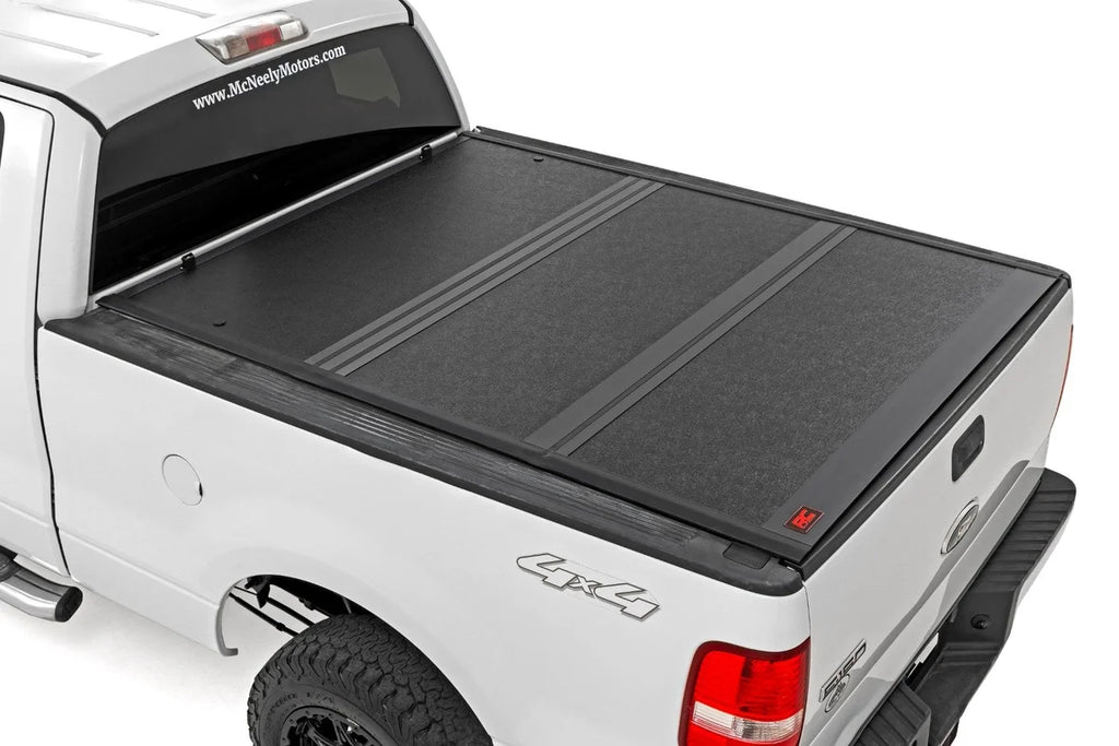 Rough Country Hard Low Profile Bed Cover | 6'7" Bed | Ford F-150 2WD/4WD (2004-2014) - Main Product View