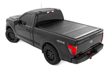 Load image into Gallery viewer, Rough Country Hard Low Profile Bed Cover | 6'7" Bed | Ford F-150 2WD/4WD (2021-2025) - Back View