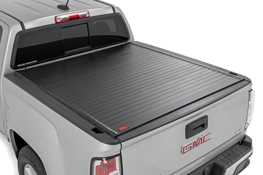 Rough Country Hard Roll Up Bed Cover | 5' Bed | Chevy/GMC Canyon/Colorado 2WD/4WD (15-22) - Main Product View