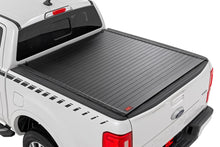 Load image into Gallery viewer, Rough Country Hard Roll Up Bed Cover | 5' Bed | Ford Ranger 2WD/4WD (19-23) - Side View