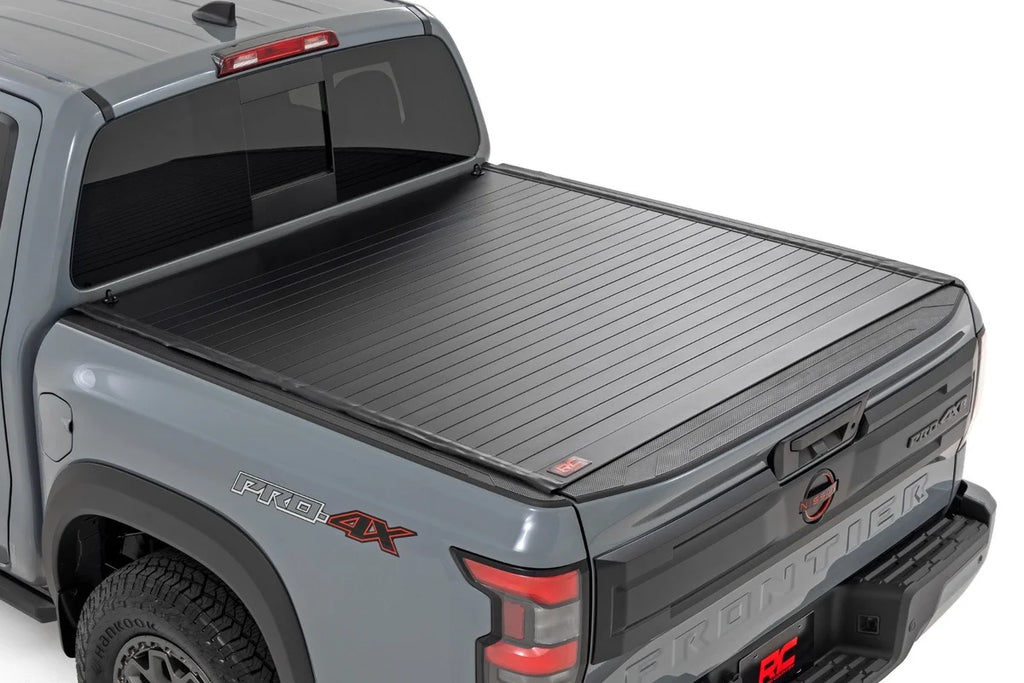 Rough Country Hard Roll Up Bed Cover | 5' Bed | Nissan Frontier 2WD/4WD (2022-2025) - Main Product View