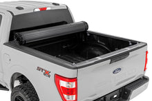 Load image into Gallery viewer, Rough Country Hard Roll Up Bed Cover | 5'7" Bed | Ford F-150 (15-25)/F-150 Lightning (22-25) - Installation View