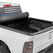 Load image into Gallery viewer, Rough Country Hard Roll Up Bed Cover | 5'7" Bed | Ram 1500 (09-18)/2500 (09-26) - Side View