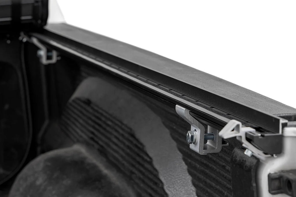 Rough Country Hard Roll Up Bed Cover | 5'7" Bed | Ram 1500 (09-18)/2500 (09-26) - Additional View 5