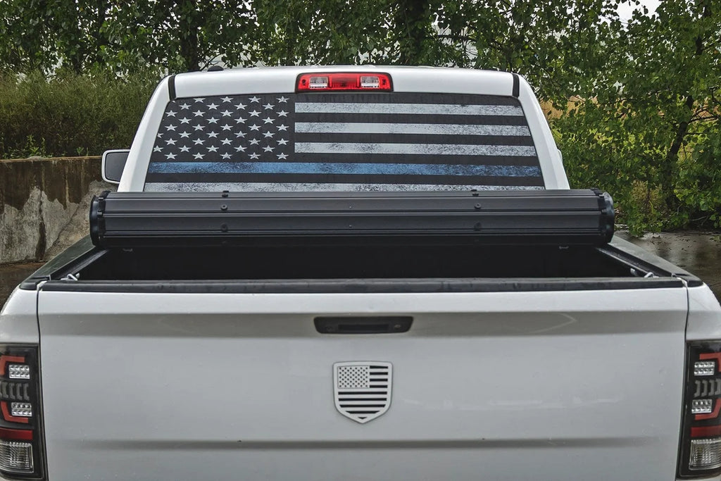 Rough Country Hard Roll Up Bed Cover | 5'7" Bed | Ram 1500 (09-18)/2500 (09-26) - Additional View 6