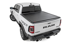 Load image into Gallery viewer, Rough Country Hard Roll Up Bed Cover | 5'7" Bed | Ram 1500 (19-26)/1500 TRX (21-24) - Back View