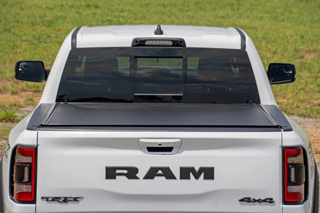 Rough Country Hard Roll Up Bed Cover | 5'7" Bed | Ram 1500 (19-26)/1500 TRX (21-24) - Additional View 5