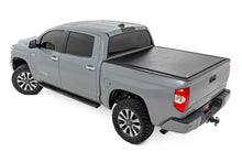 Load image into Gallery viewer, Rough Country Hard Roll Up Bed Cover | 5'7" Bed | Toyota Tundra (07-21) - Back View