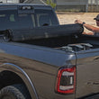 Load image into Gallery viewer, Rough Country Hard Roll Up Bed Cover | 6'4" Bed | Ram 1500 (09-18)/2500 (09-26) - Back View