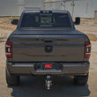 Load image into Gallery viewer, Rough Country Hard Roll Up Bed Cover | 6'4" Bed | Ram 1500 (09-18)/2500 (09-26) - Installation View
