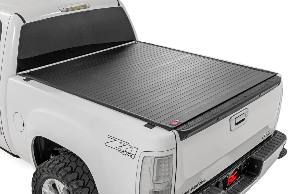 Rough Country Hard Roll Up Bed Cover | 6'7" Bed | Chevy/GMC Sierra/Silverado 1500 (07-13) - Main Product View