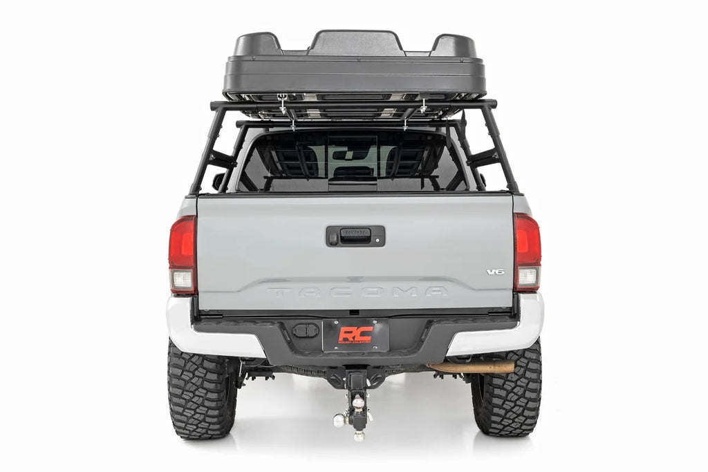 Rough Country Hard Shell Roof Top Tent | Rack Mount 99057 - Back View