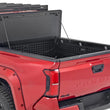 Load image into Gallery viewer, Rough Country Hard Tri-Fold Flip Up Bed Cover | 5' Bed | Toyota Tacoma 2WD/4WD (2024-2026) - Side View