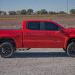 Load image into Gallery viewer, Rough Country Hard Tri-Fold Flip Up Bed Cover | 5'10" Bed | Chevy/GMC 1500 (19-24) 49120580 - Back View