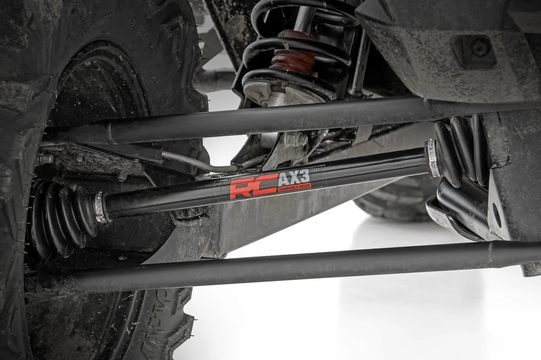 Rough Country Heavy-Duty Replacement Axle | Front | 4340 Chromoly AX3 | Polaris RZR XP 1000 93055 - Side View